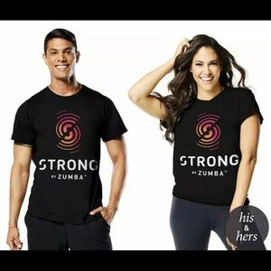 Strong by Zumba tee  unisex - size M/L